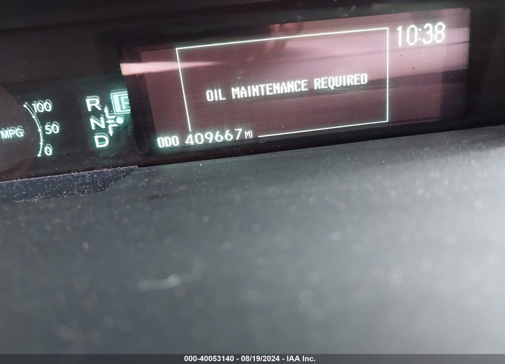 2010 TOYOTA PRIUS II VIN: JTDKN3DU4A0154737
