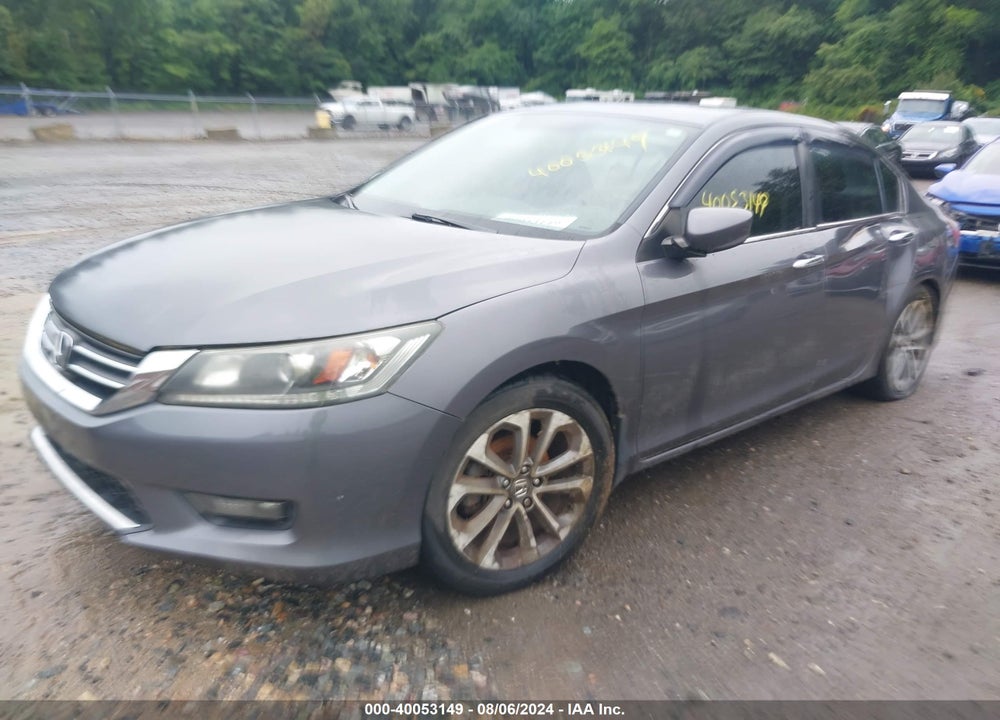 2015 HONDA ACCORD SPORT VIN: 1HGCR2F50FA077537