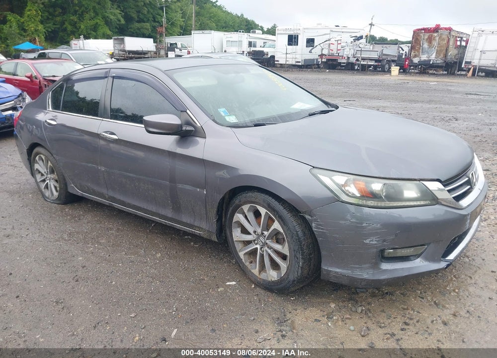 2015 HONDA ACCORD SPORT VIN: 1HGCR2F50FA077537