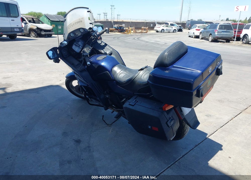 1991 BMW K100 LT VIN: WB1051608M0181429