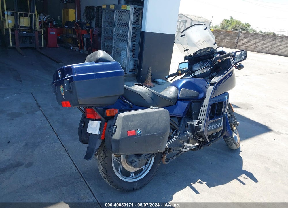 1991 BMW K100 LT VIN: WB1051608M0181429
