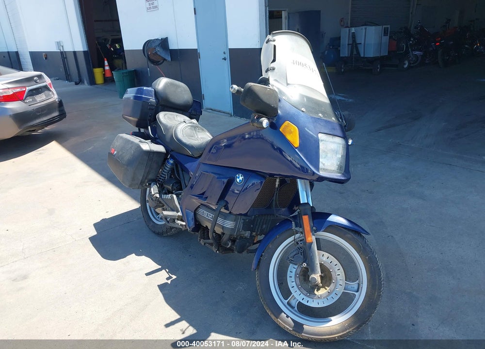 1991 BMW K100 LT VIN: WB1051608M0181429