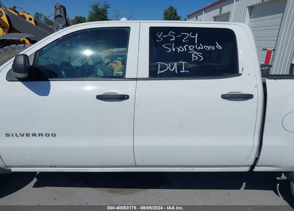 2014 CHEVROLET SILVERADO 1500 WORK TRUCK 1WT VIN: 3GCPCPEH8EG399529