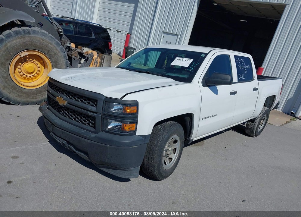 2014 CHEVROLET SILVERADO 1500 WORK TRUCK 1WT VIN: 3GCPCPEH8EG399529