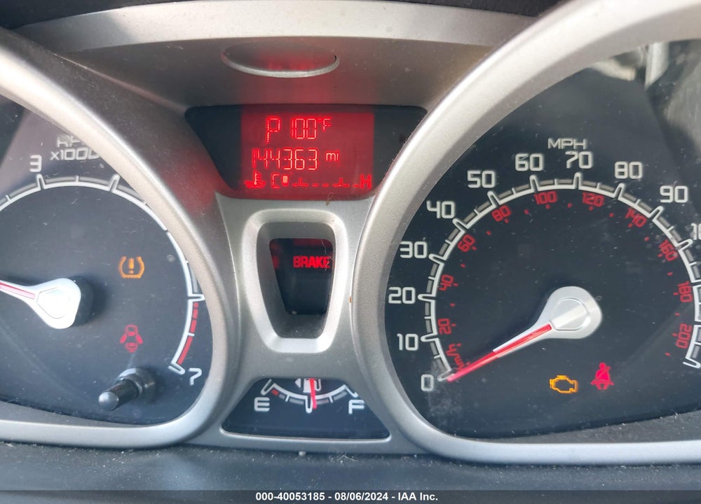 2013 FORD FIESTA SE VIN: 3FADP4BJ4DM204061