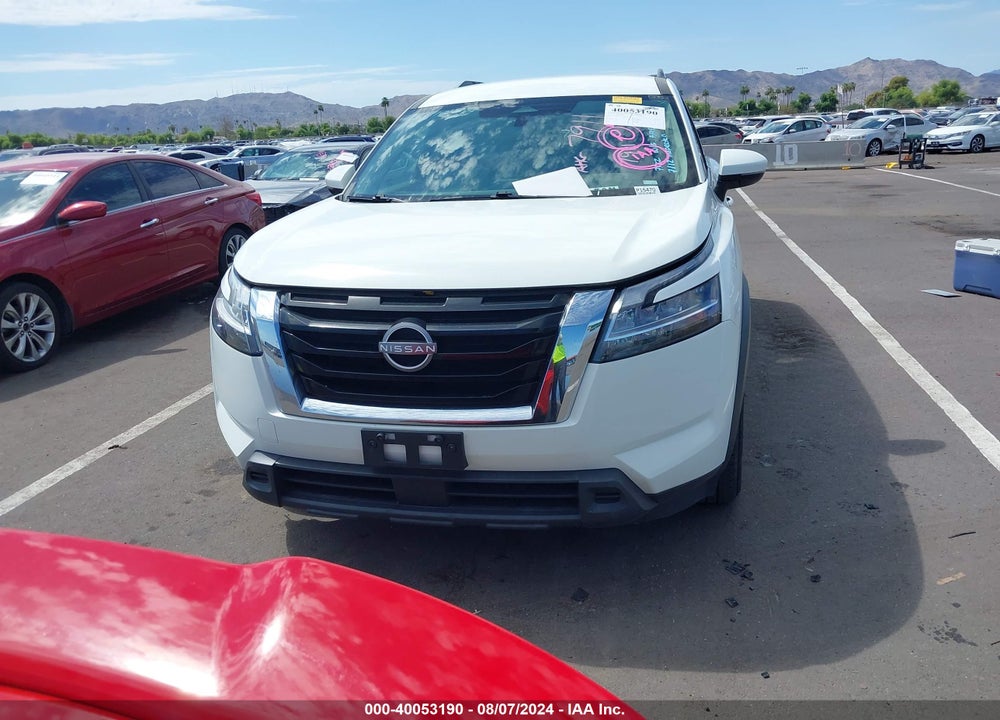 2022 NISSAN PATHFINDER SV 2WD VIN: 5N1DR3BA2NC213497