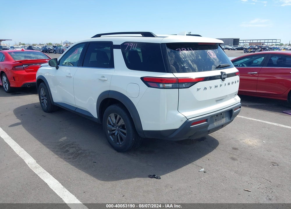 2022 NISSAN PATHFINDER SV 2WD VIN: 5N1DR3BA2NC213497