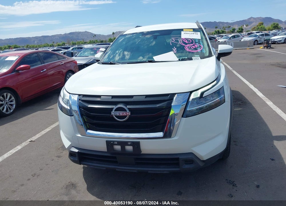 2022 NISSAN PATHFINDER SV 2WD VIN: 5N1DR3BA2NC213497