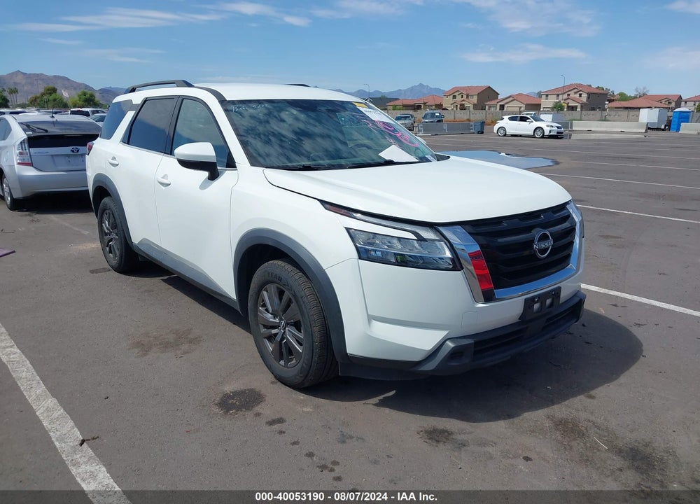 2022 NISSAN PATHFINDER SV 2WD VIN: 5N1DR3BA2NC213497