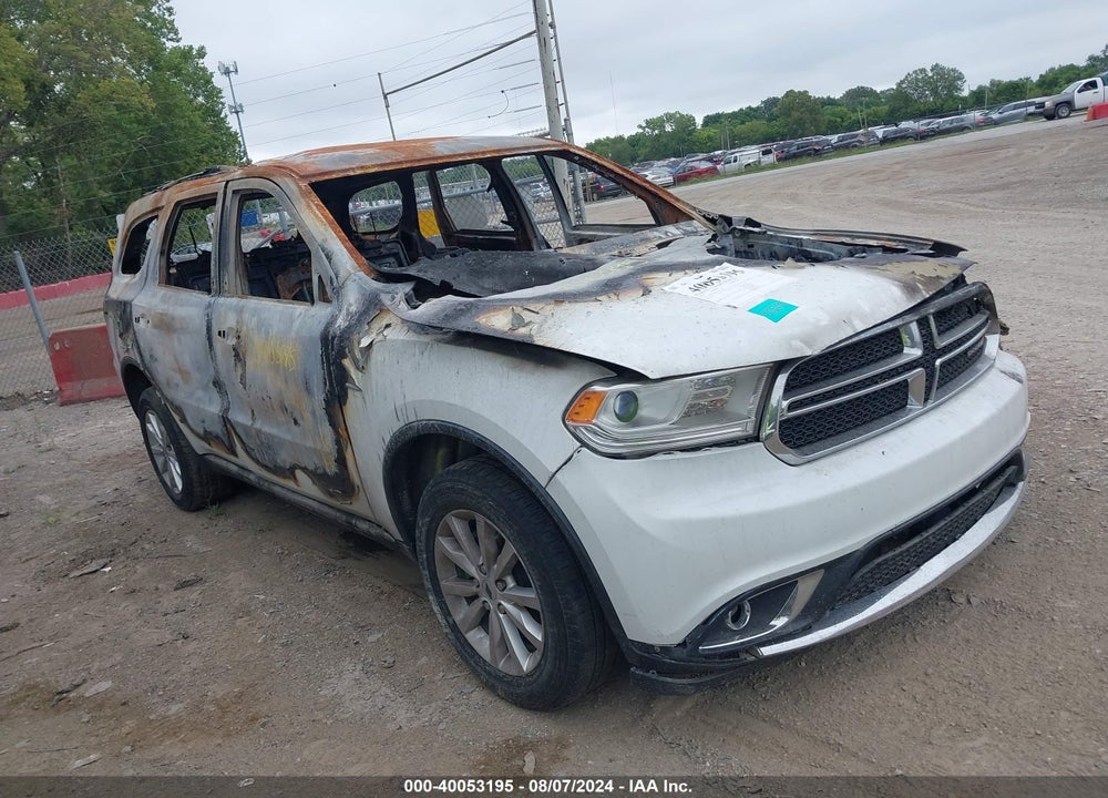 2019 DODGE DURANGO SXT AWD VIN: 1C4RDJAG1KC573360