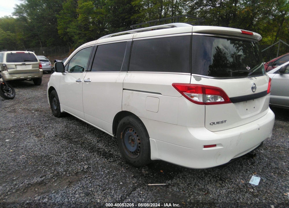 2013 NISSAN QUEST S VIN: JN8AE2KP5D9068795