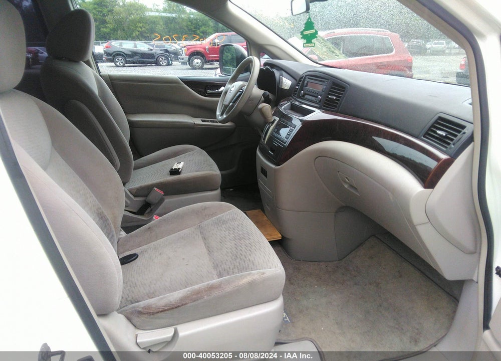 2013 NISSAN QUEST S VIN: JN8AE2KP5D9068795