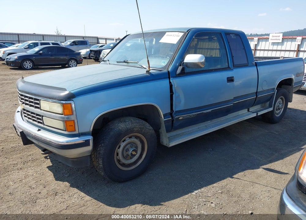 1990 CHEVROLET GMT-400 K2500 VIN: 2GCFK29K0L1244860