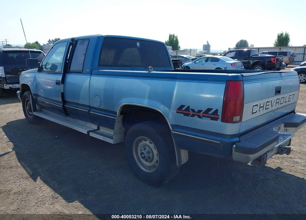 1990 CHEVROLET GMT-400 K2500 VIN: 2GCFK29K0L1244860