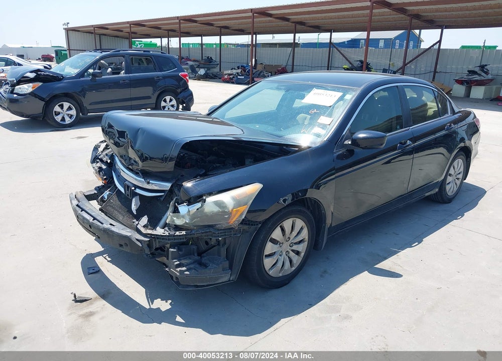 2012 HONDA ACCORD 2.4 LX VIN: 1HGCP2F36CA080409