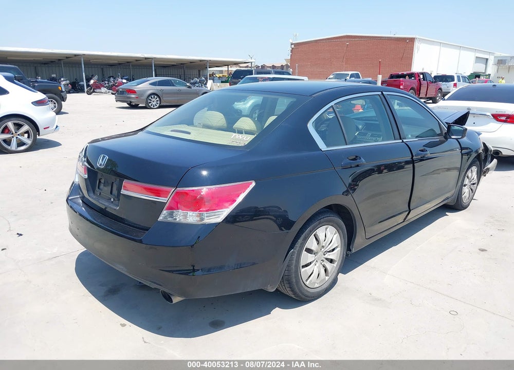 2012 HONDA ACCORD 2.4 LX VIN: 1HGCP2F36CA080409