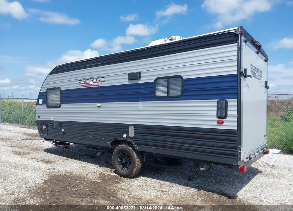 2021 FOREST RIVER PATRIOT TOY HAULER VIN: 5ZT2CKGC5MY015675