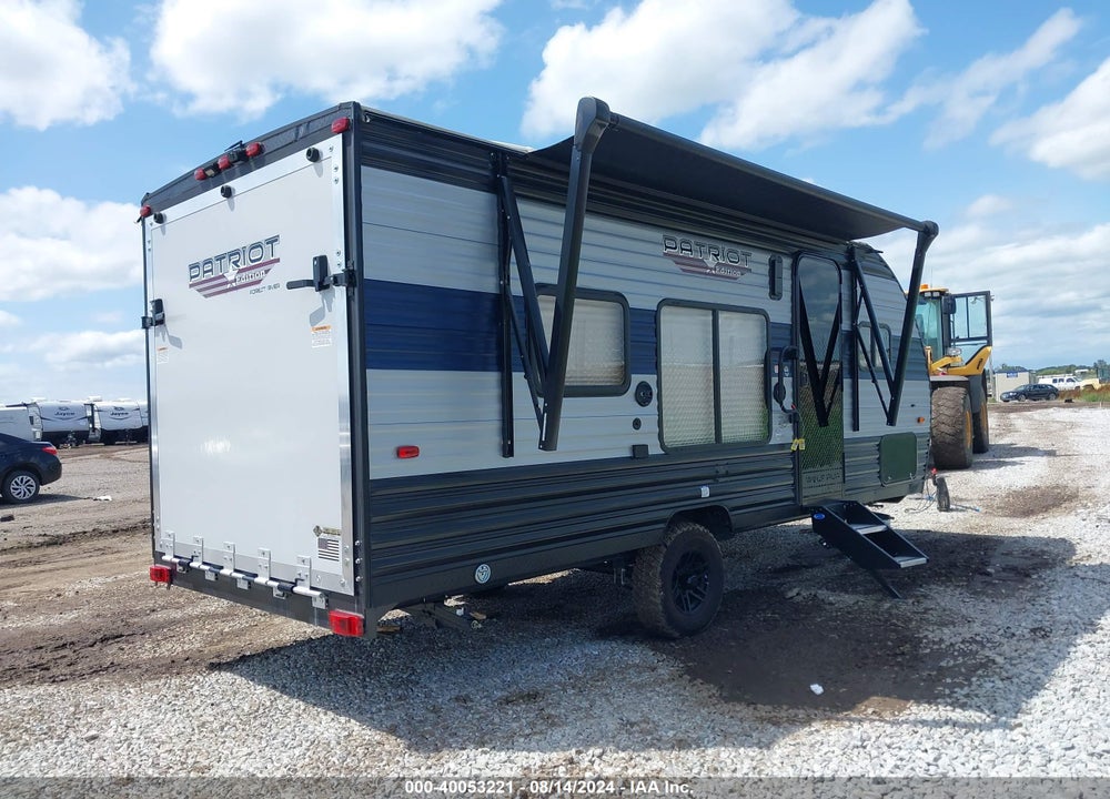 2021 FOREST RIVER PATRIOT TOY HAULER VIN: 5ZT2CKGC5MY015675