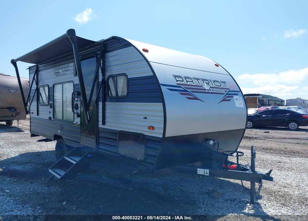 2021 FOREST RIVER PATRIOT TOY HAULER VIN: 5ZT2CKGC5MY015675