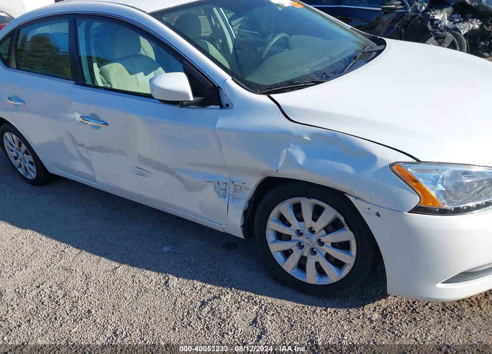 2014 NISSAN SENTRA S VIN: 3N1AB7AP2EL635009