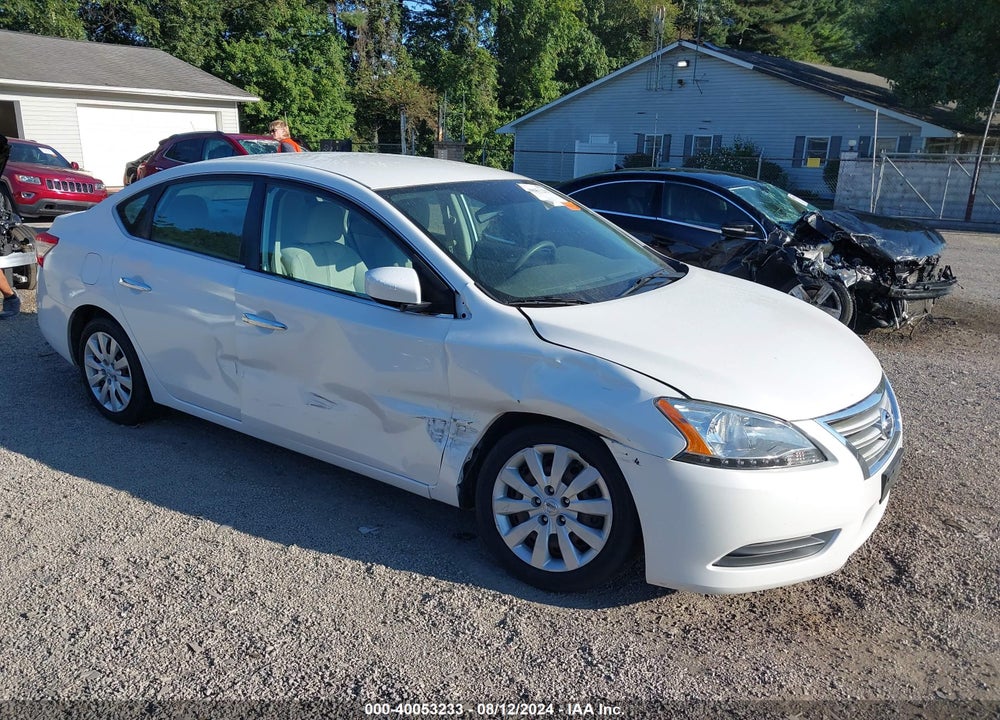 2014 NISSAN SENTRA S VIN: 3N1AB7AP2EL635009