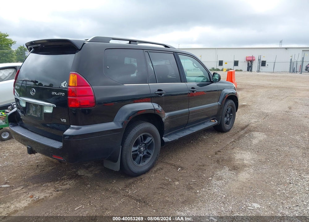 2003 LEXUS GX 470 VIN: JTJBT20X430016891