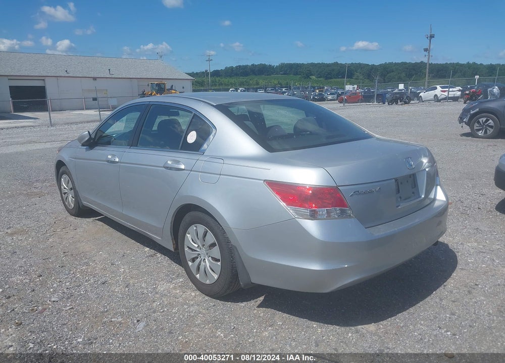 2009 HONDA ACCORD 2.4 LX VIN: 1HGCP26349A094592