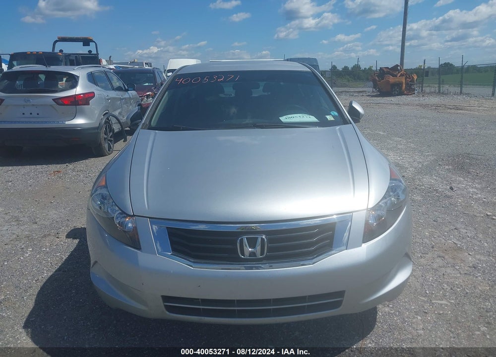 2009 HONDA ACCORD 2.4 LX VIN: 1HGCP26349A094592