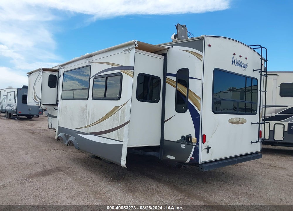 2013 FOREST RIVER WILDCAT 313RE VIN: 4X4FWCG22DV026863