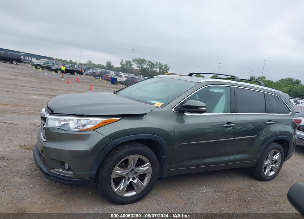 2015 TOYOTA HIGHLANDER LIMITED/LTD PLATINUM VIN: 5TDDKRFHXFS139975