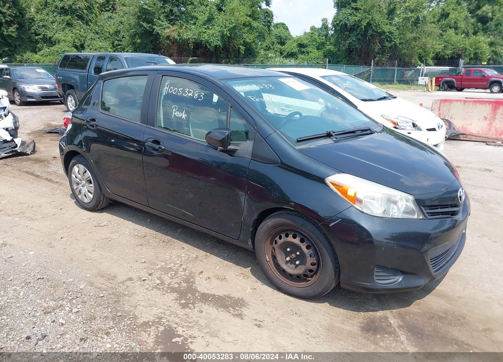 2013 TOYOTA YARIS VIN: JTDKTUD36DD546392