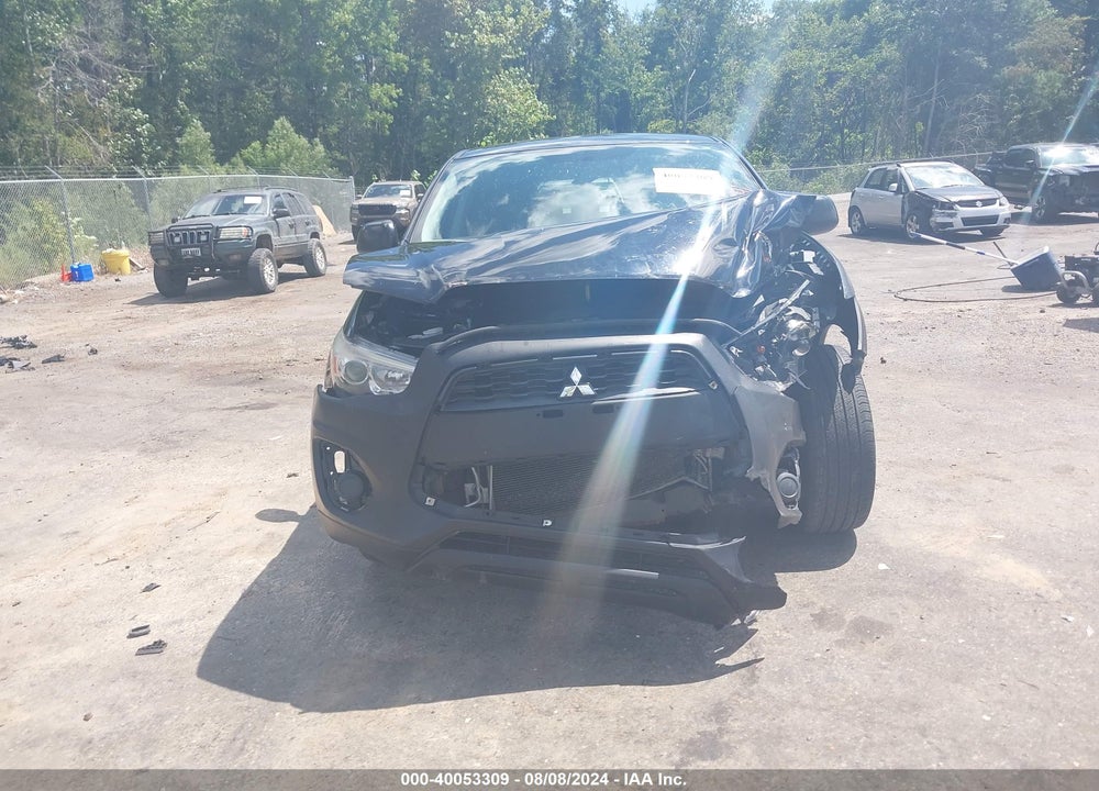 2015 MITSUBISHI OUTLANDER SPORT ES VIN: 4A4AP3AU0FE014150