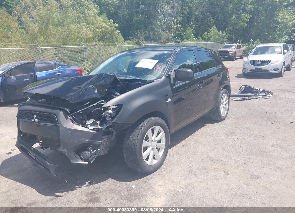 2015 MITSUBISHI OUTLANDER SPORT ES VIN: 4A4AP3AU0FE014150