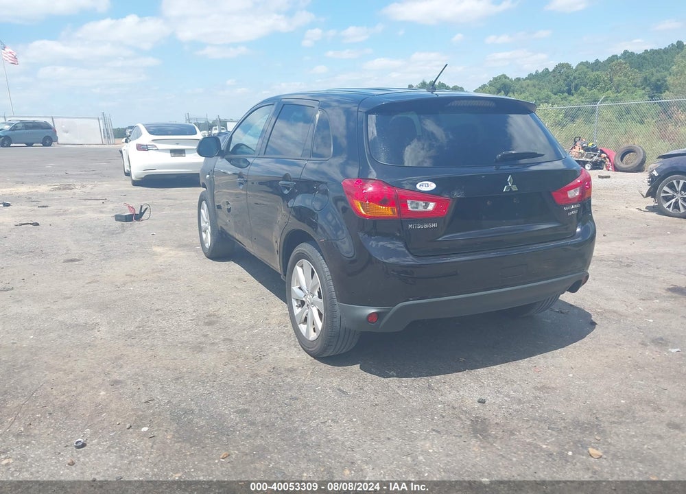 2015 MITSUBISHI OUTLANDER SPORT ES VIN: 4A4AP3AU0FE014150