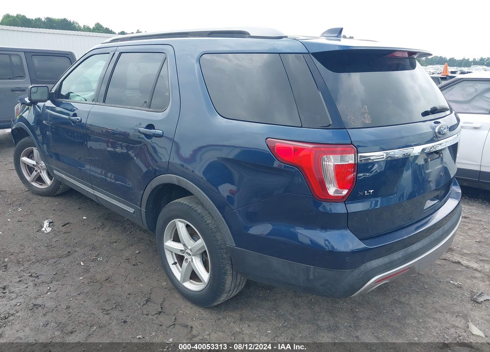2017 FORD EXPLORER XLT VIN: 1FM5K8D82HGC50708