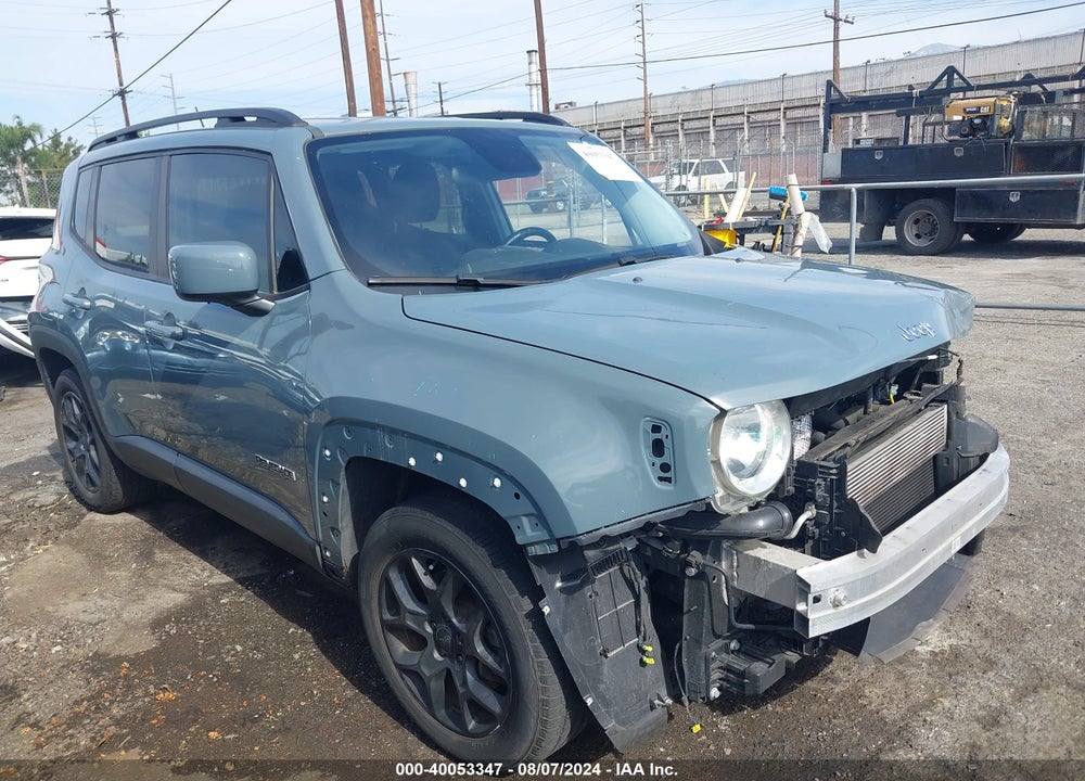 2016 JEEP RENEGADE LATITUDE VIN: ZACCJABT4GPE28861