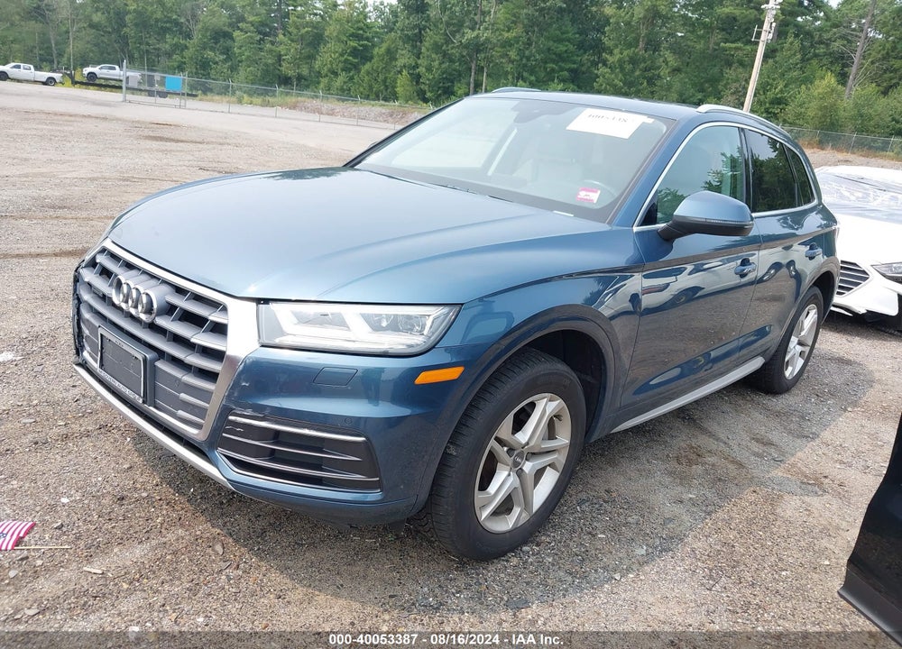 2018 AUDI Q5 2.0T PREMIUM/2.0T TECH PREMIUM VIN: WA1BNAFY3J2019137