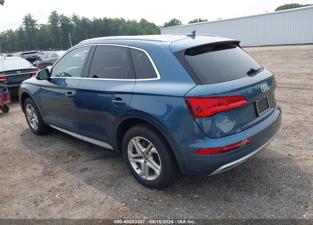 2018 AUDI Q5 2.0T PREMIUM/2.0T TECH PREMIUM VIN: WA1BNAFY3J2019137