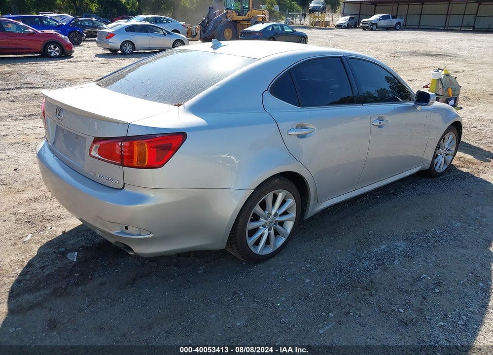 2010 LEXUS IS 250 VIN: JTHCF5C25A5043130