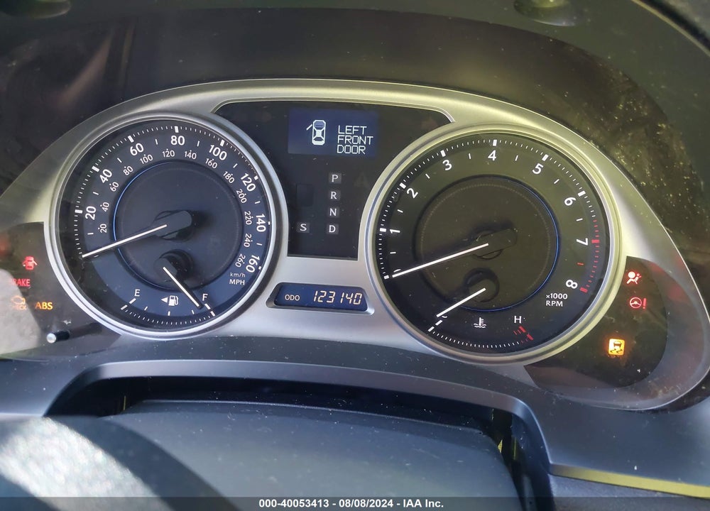 2010 LEXUS IS 250 VIN: JTHCF5C25A5043130