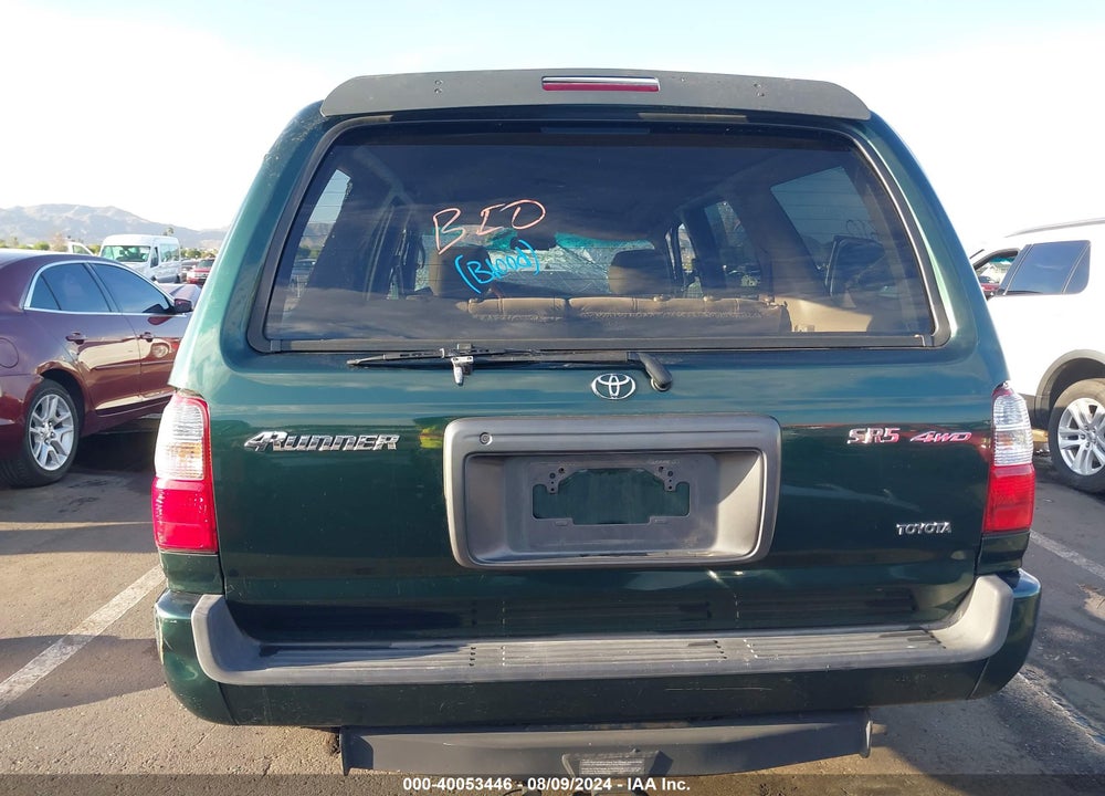 2001 TOYOTA 4RUNNER SR5 V6 VIN: JT3HN86R410344591