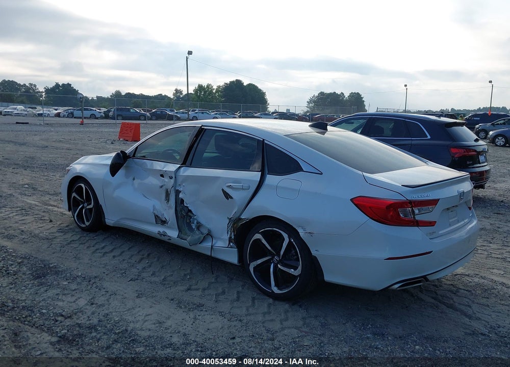 2022 HONDA ACCORD SPORT VIN: 1HGCV1F33NA069001