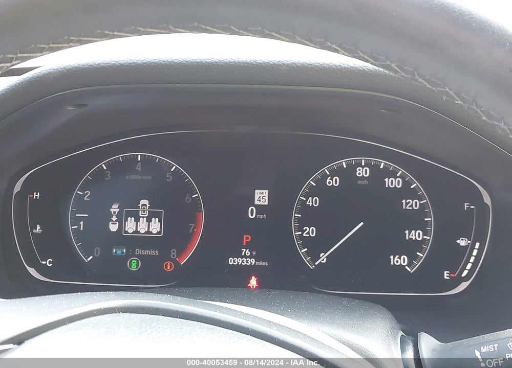 2022 HONDA ACCORD SPORT VIN: 1HGCV1F33NA069001