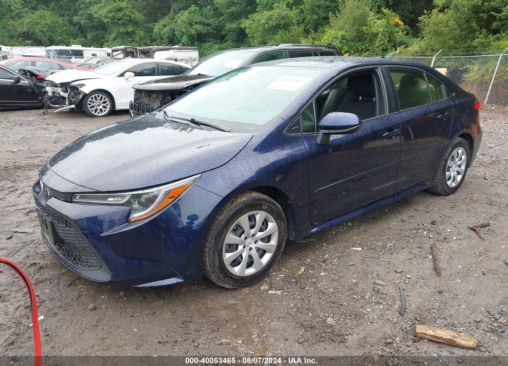 2021 TOYOTA COROLLA LE VIN: JTDEPMAE1MJ181242