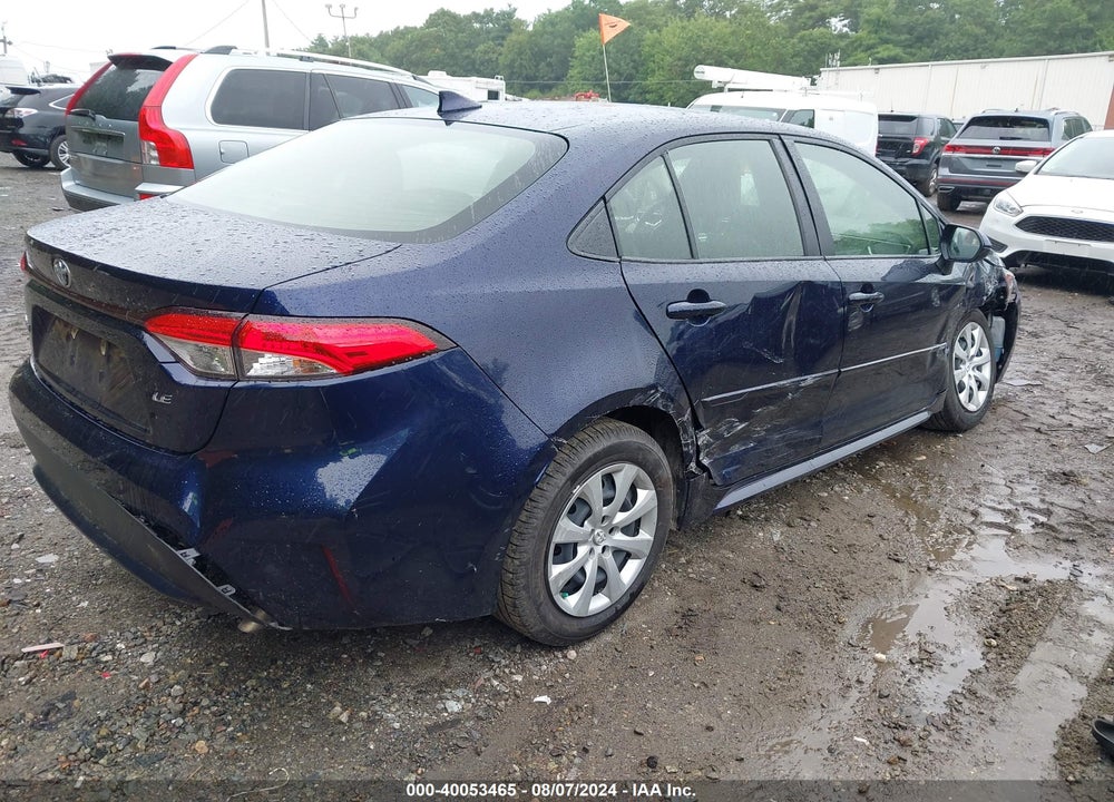 2021 TOYOTA COROLLA LE VIN: JTDEPMAE1MJ181242