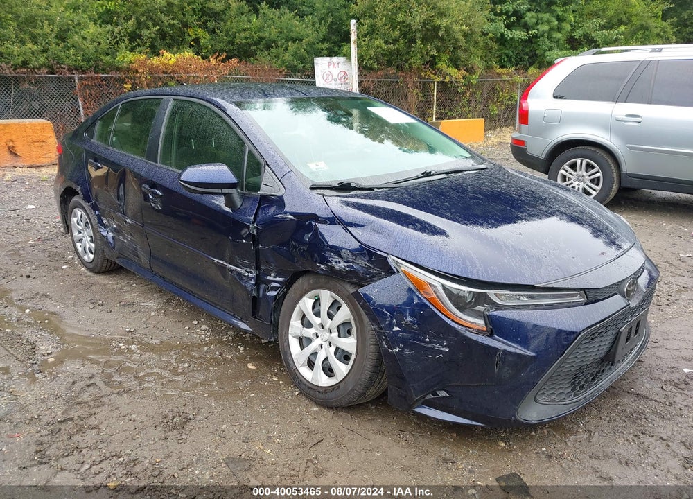 2021 TOYOTA COROLLA LE VIN: JTDEPMAE1MJ181242
