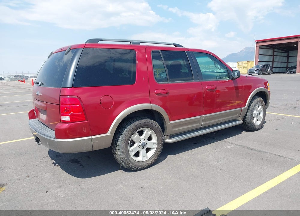 2003 FORD EXPLORER EDDIE BAUER VIN: 1FMZU64K13UB23809