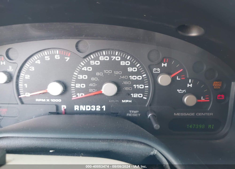 2003 FORD EXPLORER EDDIE BAUER VIN: 1FMZU64K13UB23809