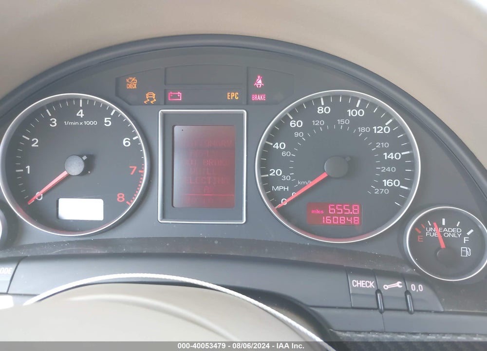 2006 AUDI A4 2.0T QUATTRO VIN: WAUDF78E56A121177