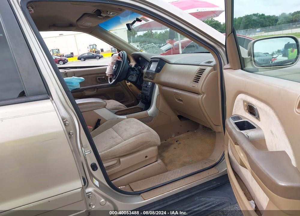 2005 HONDA PILOT EX VIN: 2HKYF18435H503790